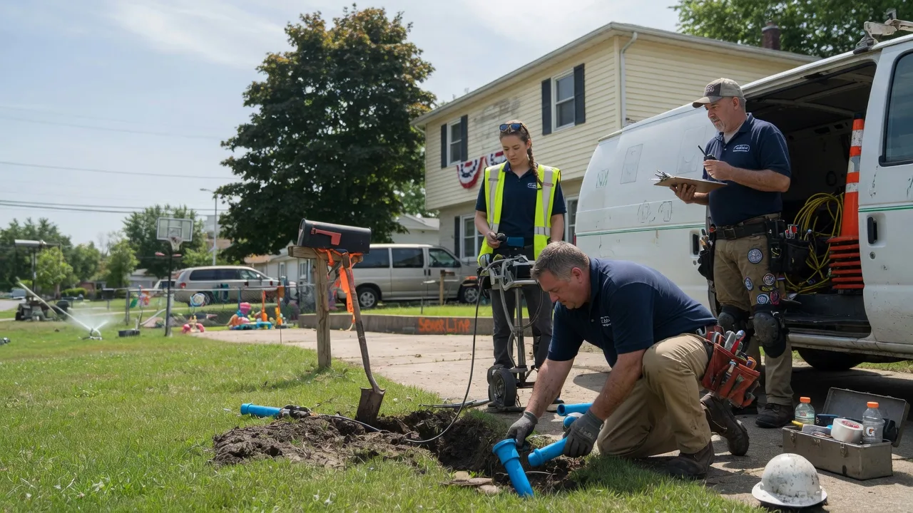 Slab Leak Repair in Kunkle, OH near me
